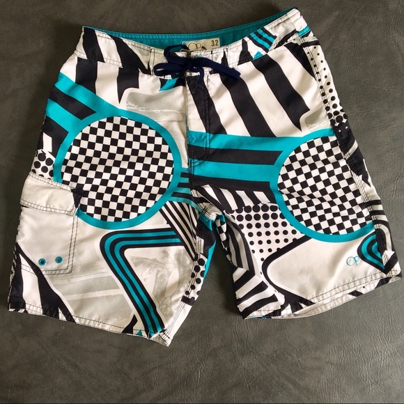 OP Other - OP Swimming Trunks Board Shorts Free Wax Comb EUC